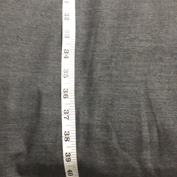 Tahari heather gray cap sleeve size 12 dress. - Picture 9 of 13